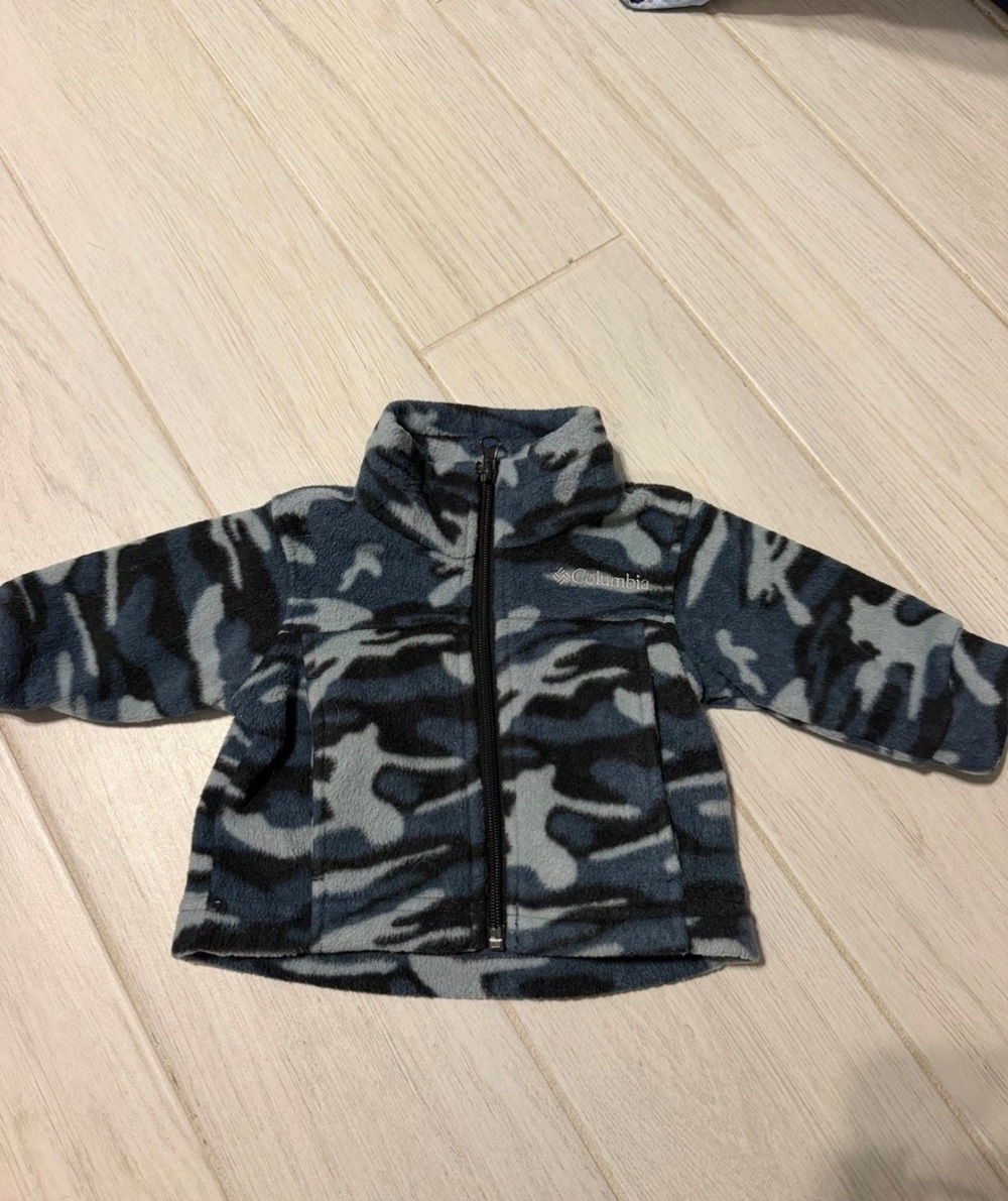 Columbia Infant Camo Full-Zip Fleece Jacket